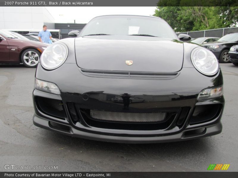 Black / Black w/Alcantara 2007 Porsche 911 GT3