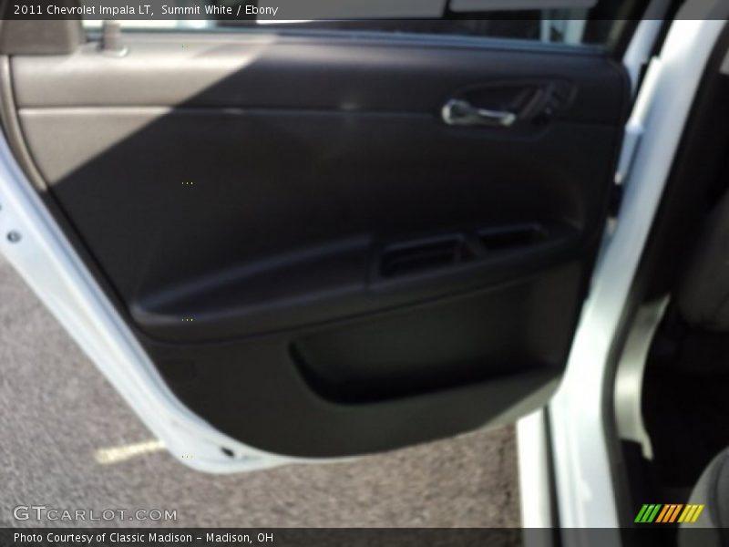 Summit White / Ebony 2011 Chevrolet Impala LT