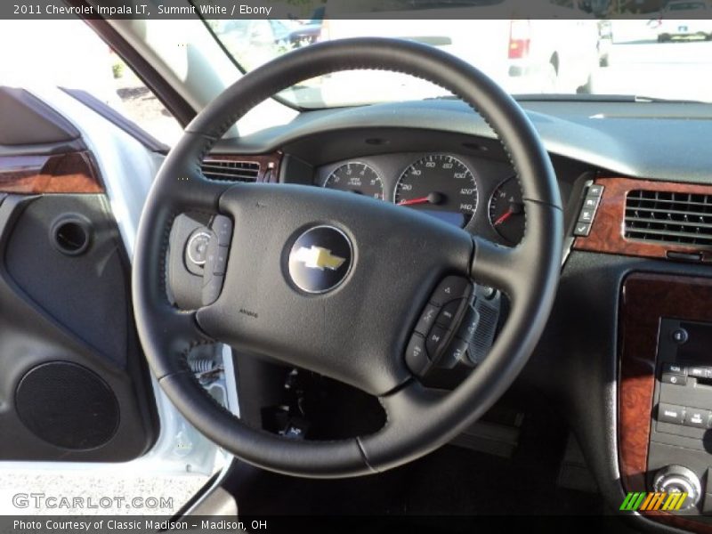 Summit White / Ebony 2011 Chevrolet Impala LT