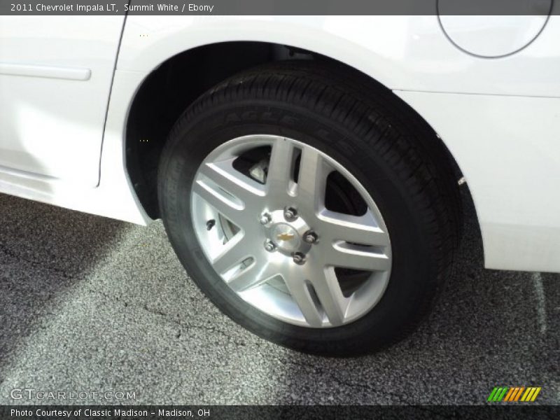Summit White / Ebony 2011 Chevrolet Impala LT