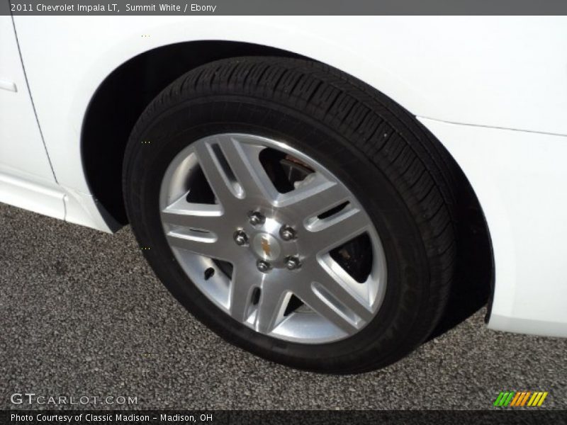 Summit White / Ebony 2011 Chevrolet Impala LT