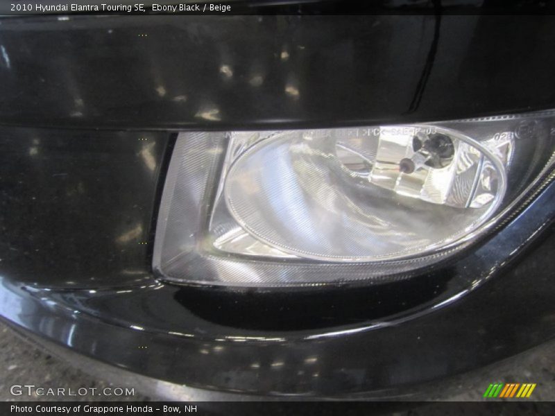 Ebony Black / Beige 2010 Hyundai Elantra Touring SE