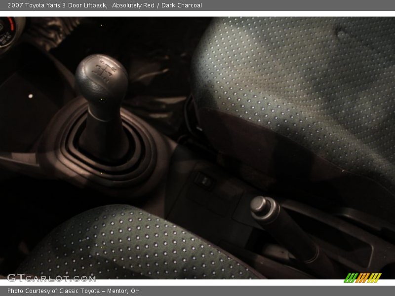 Absolutely Red / Dark Charcoal 2007 Toyota Yaris 3 Door Liftback