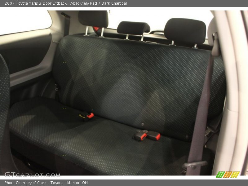 Absolutely Red / Dark Charcoal 2007 Toyota Yaris 3 Door Liftback