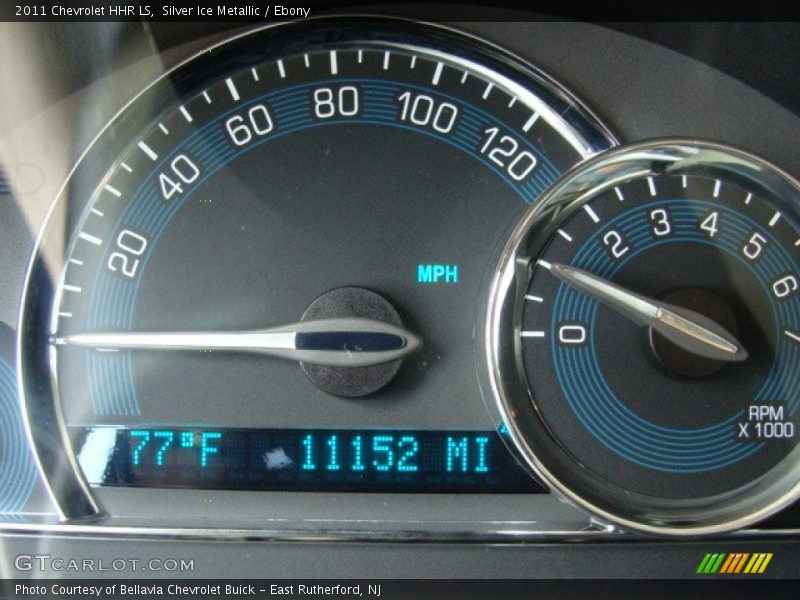 Silver Ice Metallic / Ebony 2011 Chevrolet HHR LS