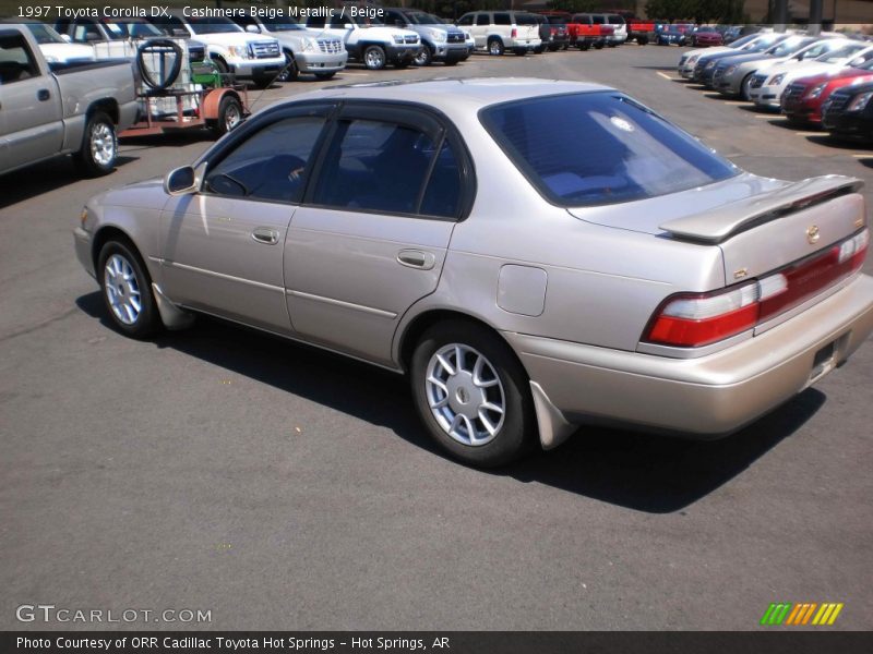 Cashmere Beige Metallic / Beige 1997 Toyota Corolla DX