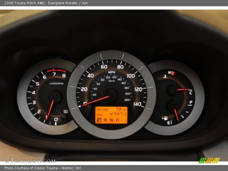 Everglade Metallic / Ash 2008 Toyota RAV4 4WD