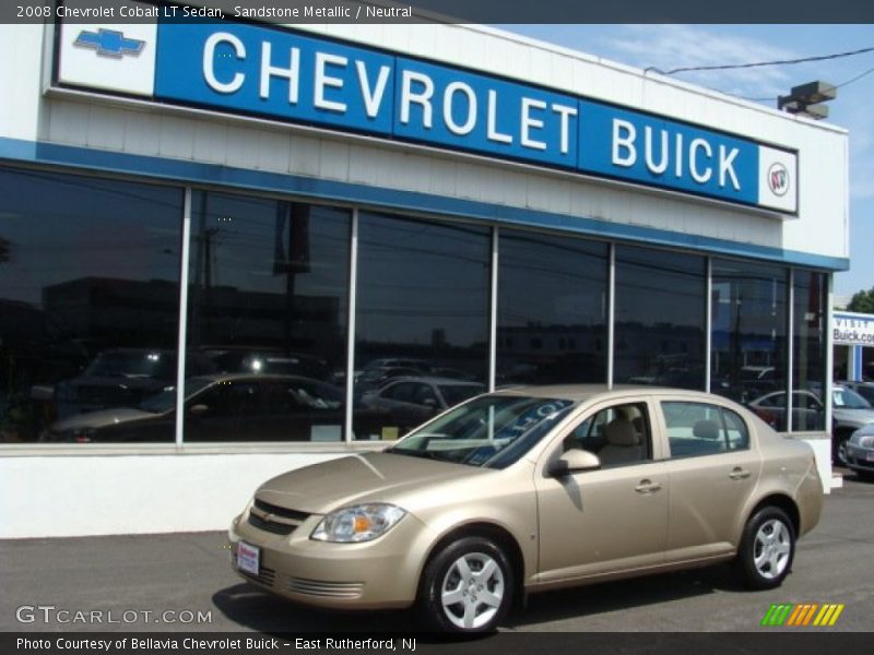 Sandstone Metallic / Neutral 2008 Chevrolet Cobalt LT Sedan