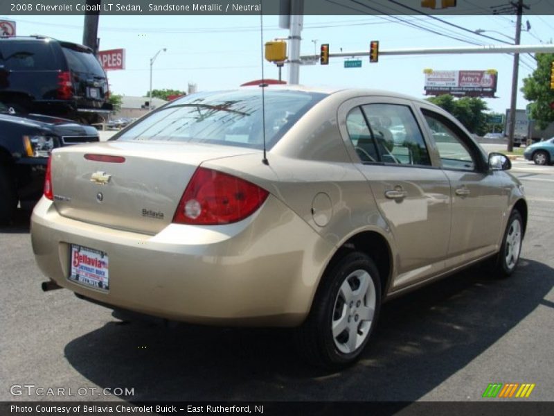Sandstone Metallic / Neutral 2008 Chevrolet Cobalt LT Sedan