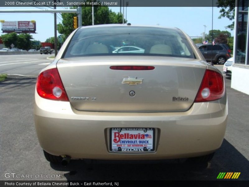Sandstone Metallic / Neutral 2008 Chevrolet Cobalt LT Sedan