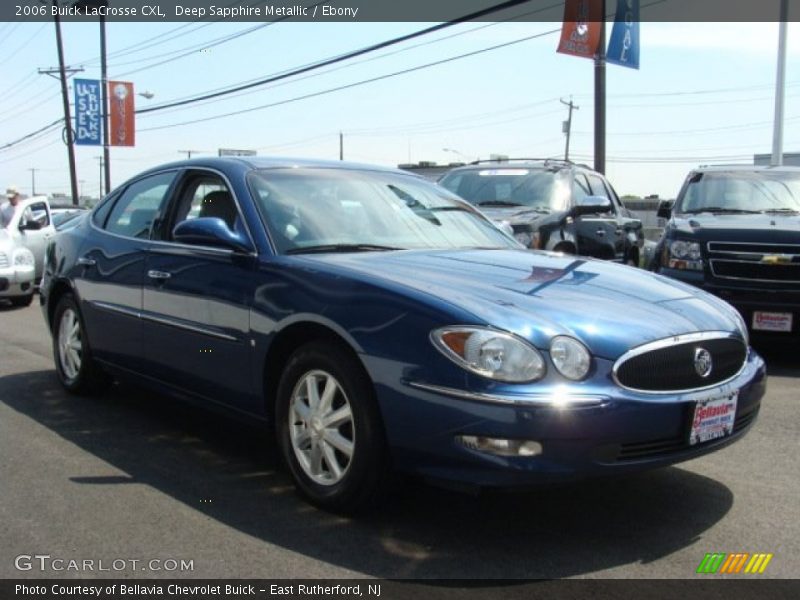 Deep Sapphire Metallic / Ebony 2006 Buick LaCrosse CXL
