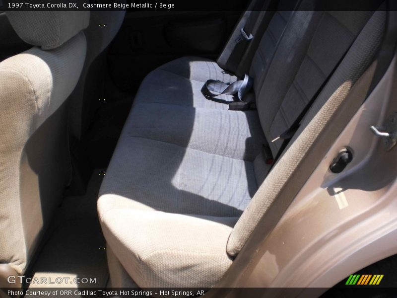 Cashmere Beige Metallic / Beige 1997 Toyota Corolla DX