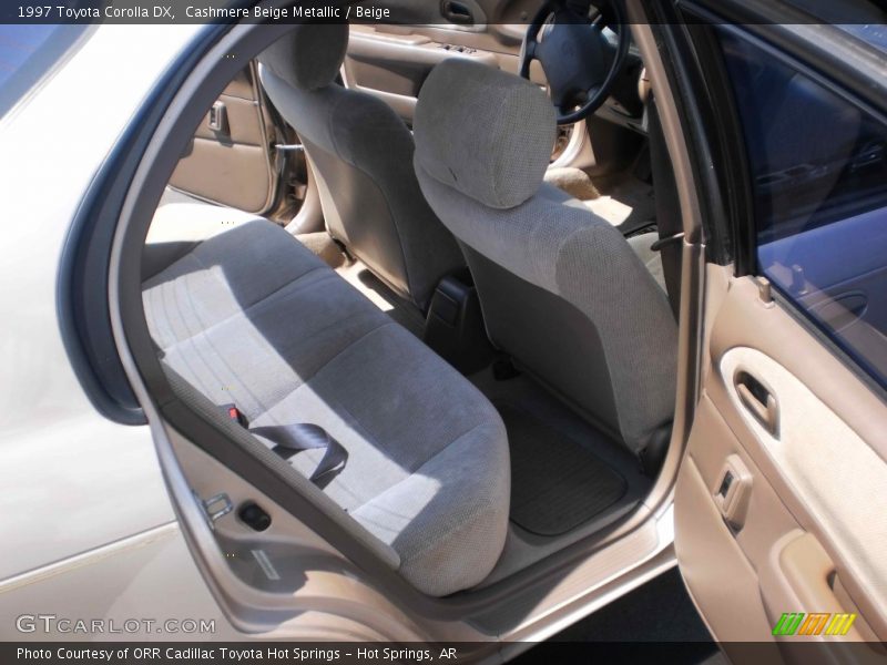 Cashmere Beige Metallic / Beige 1997 Toyota Corolla DX