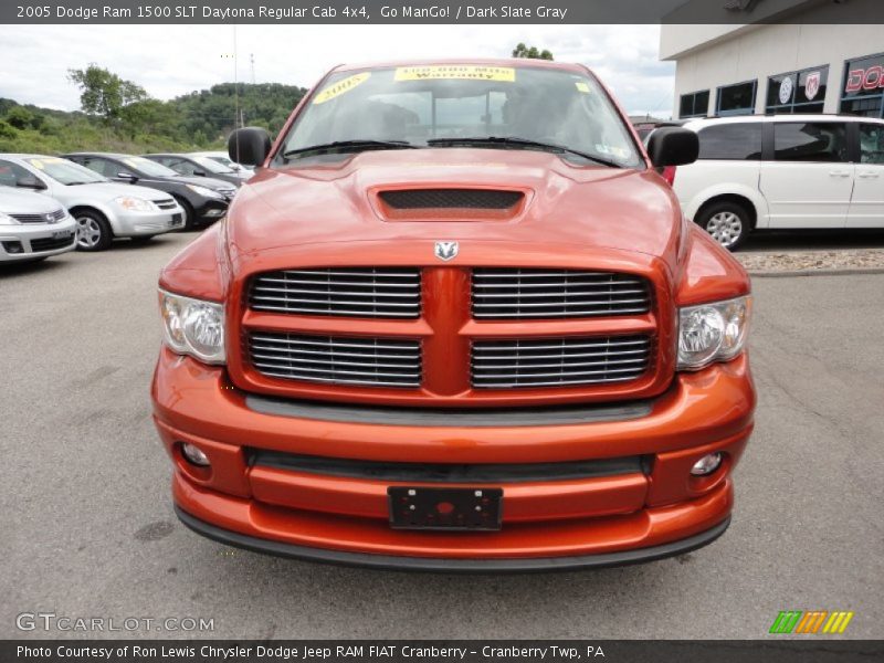 Go ManGo! / Dark Slate Gray 2005 Dodge Ram 1500 SLT Daytona Regular Cab 4x4