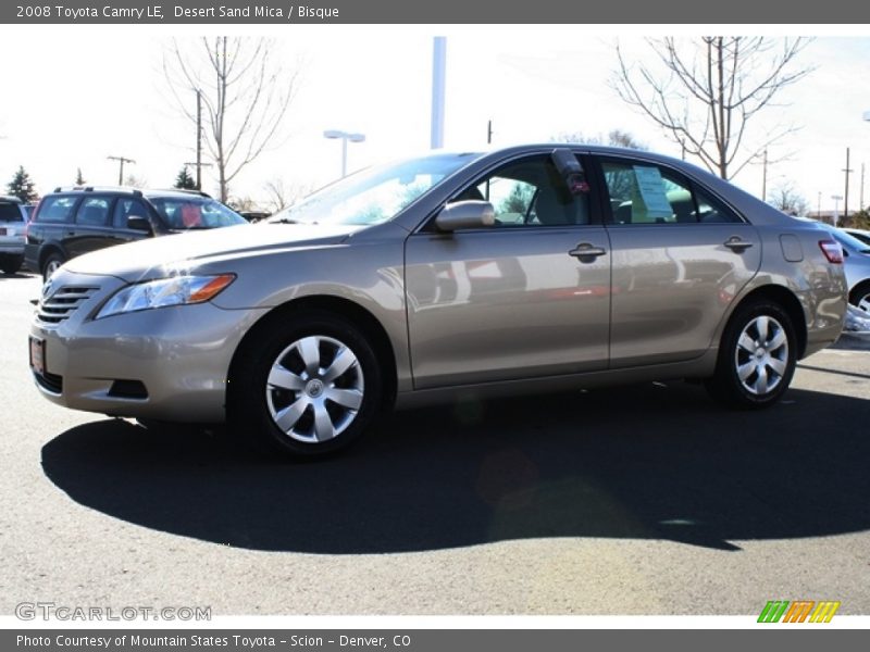 Desert Sand Mica / Bisque 2008 Toyota Camry LE
