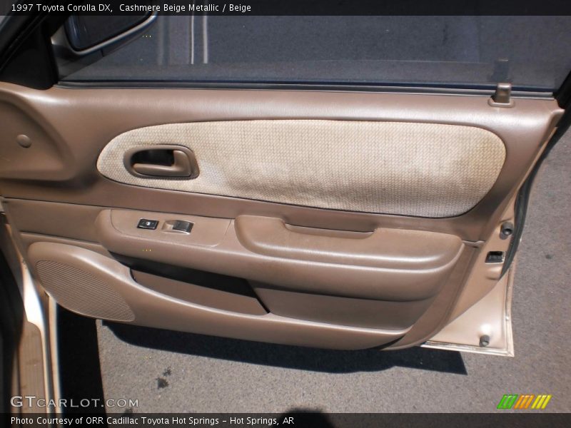 Cashmere Beige Metallic / Beige 1997 Toyota Corolla DX