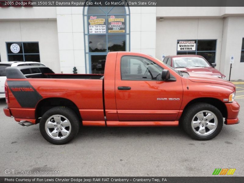 Go ManGo! / Dark Slate Gray 2005 Dodge Ram 1500 SLT Daytona Regular Cab 4x4