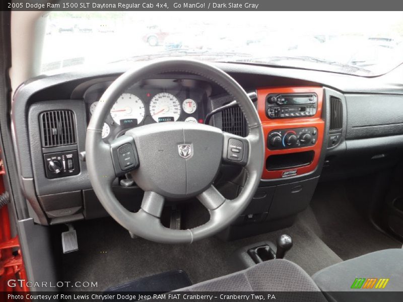 Go ManGo! / Dark Slate Gray 2005 Dodge Ram 1500 SLT Daytona Regular Cab 4x4