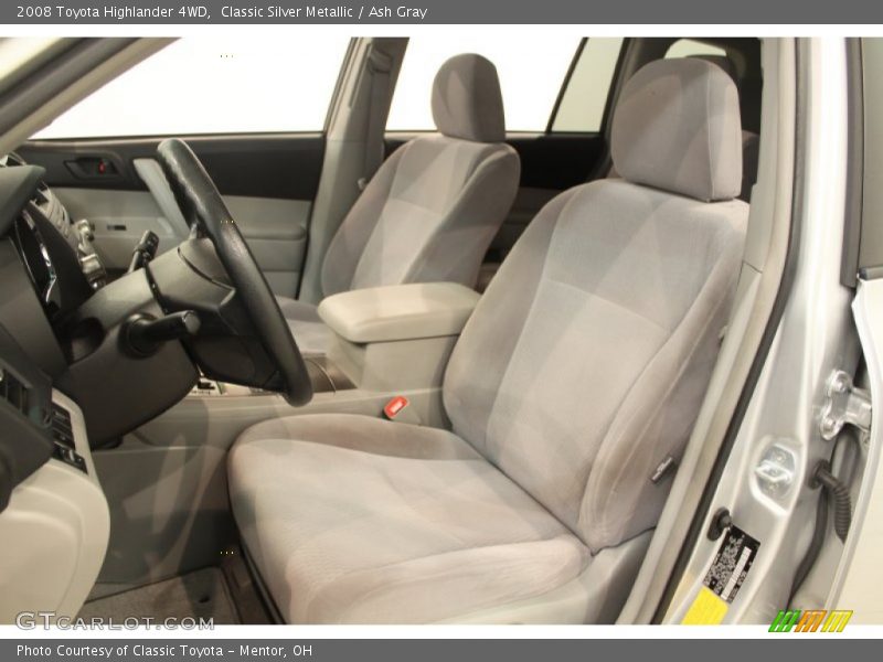 Classic Silver Metallic / Ash Gray 2008 Toyota Highlander 4WD