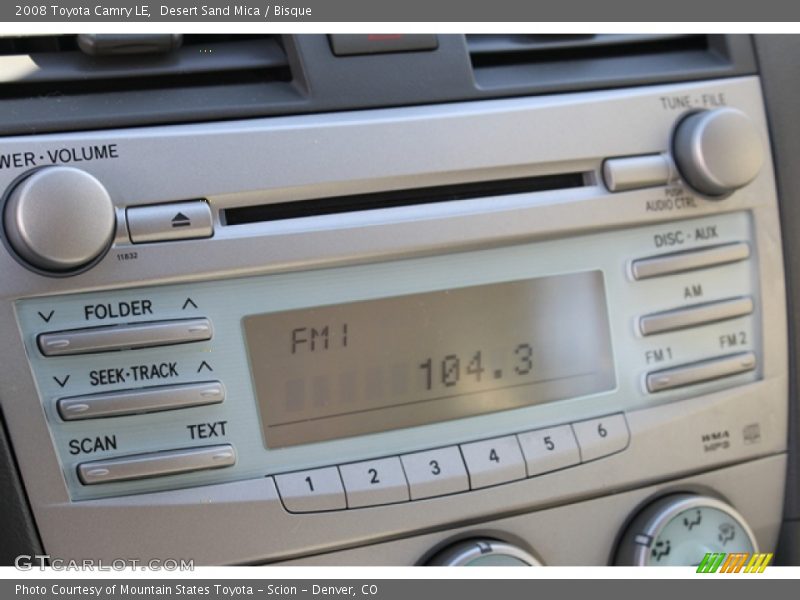 Desert Sand Mica / Bisque 2008 Toyota Camry LE