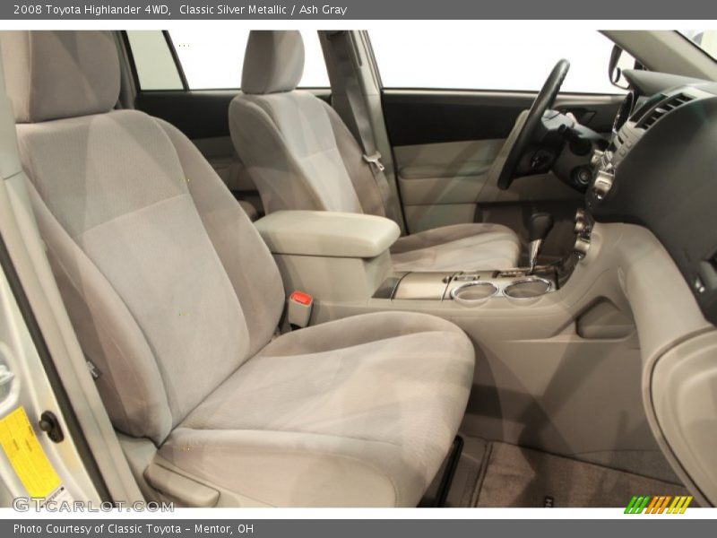 Classic Silver Metallic / Ash Gray 2008 Toyota Highlander 4WD
