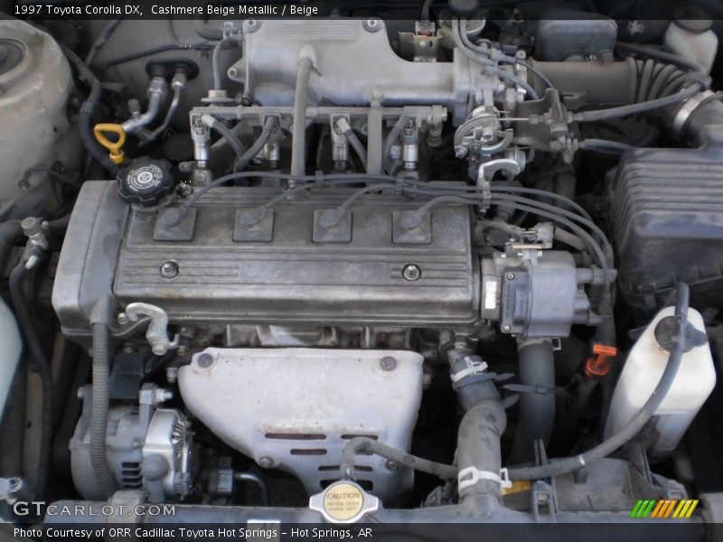  1997 Corolla DX Engine - 1.8 Liter DOHC 16-Valve 4 Cylinder