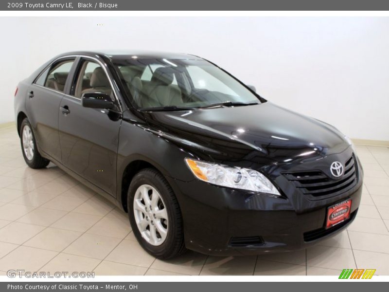 Black / Bisque 2009 Toyota Camry LE