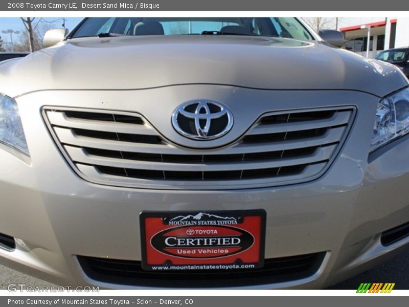 Desert Sand Mica / Bisque 2008 Toyota Camry LE