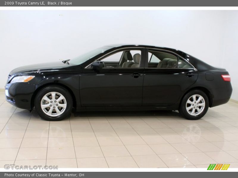 Black / Bisque 2009 Toyota Camry LE