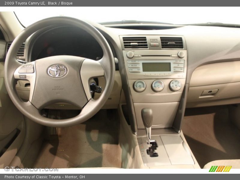 Black / Bisque 2009 Toyota Camry LE