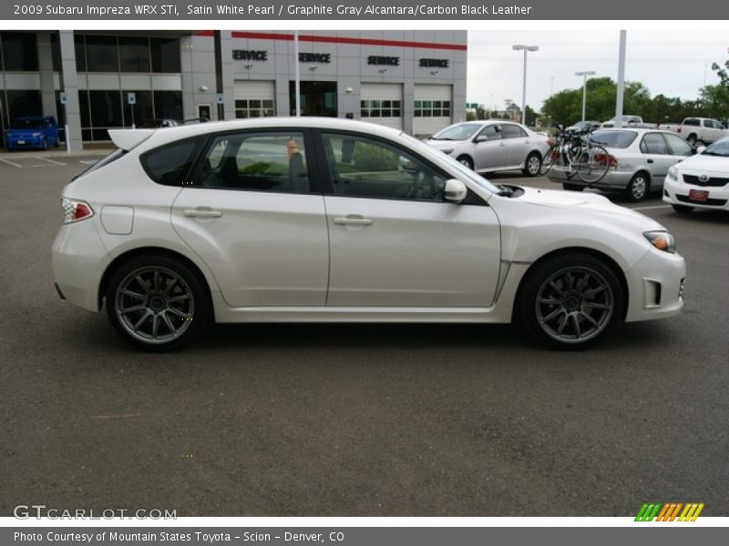  2009 Impreza WRX STi Satin White Pearl