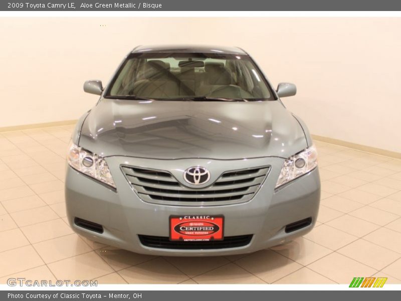 Aloe Green Metallic / Bisque 2009 Toyota Camry LE