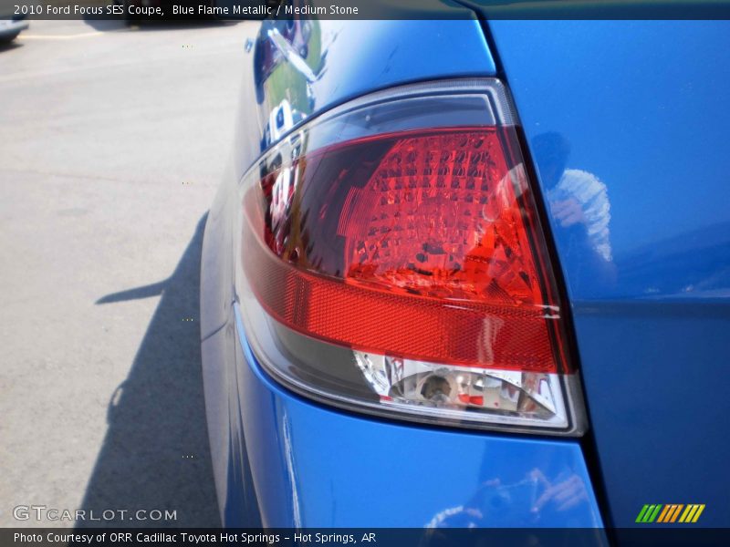 Blue Flame Metallic / Medium Stone 2010 Ford Focus SES Coupe
