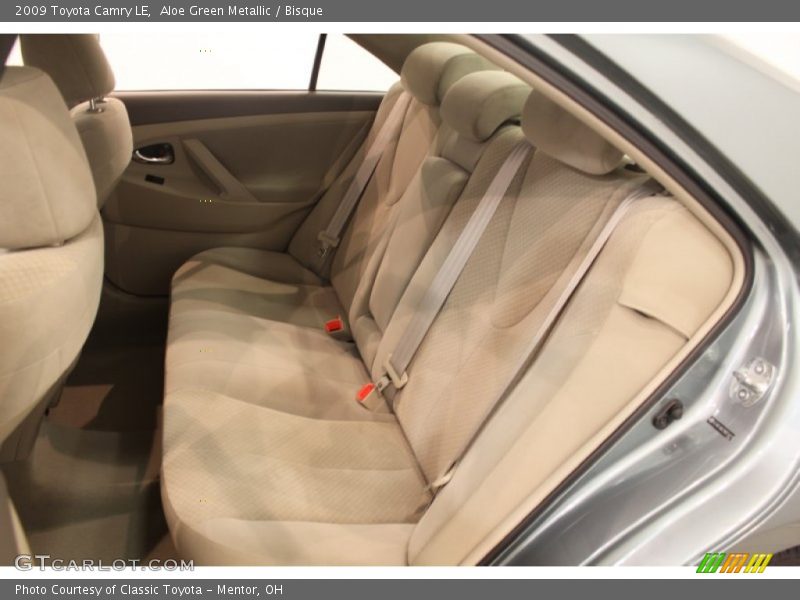 Aloe Green Metallic / Bisque 2009 Toyota Camry LE