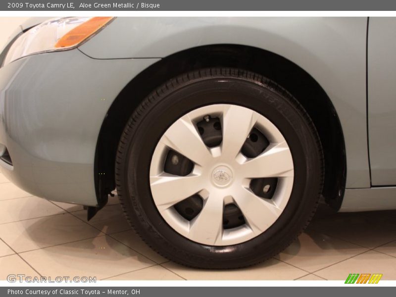 Aloe Green Metallic / Bisque 2009 Toyota Camry LE