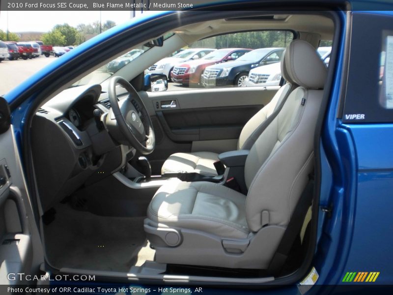  2010 Focus SES Coupe Medium Stone Interior