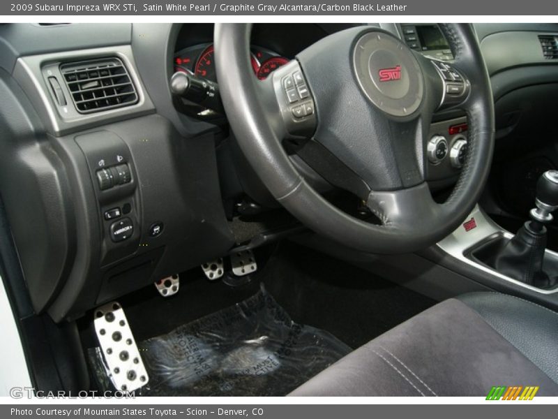 Controls of 2009 Impreza WRX STi