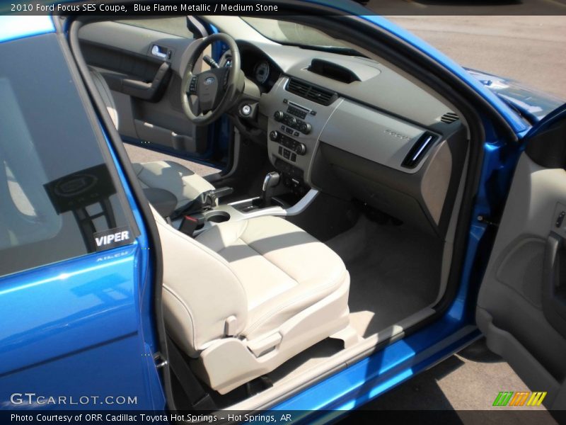  2010 Focus SES Coupe Medium Stone Interior
