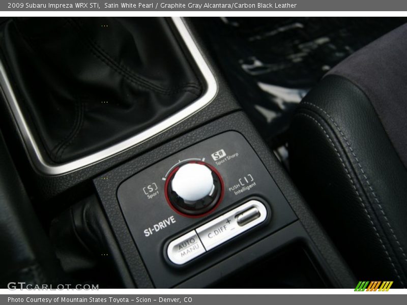 Controls of 2009 Impreza WRX STi