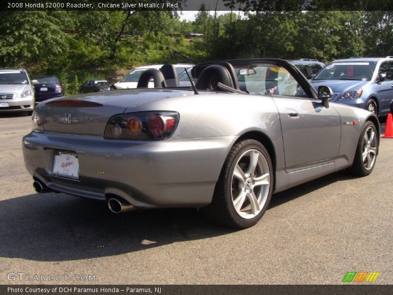 Chicane Silver Metallic / Red 2008 Honda S2000 Roadster