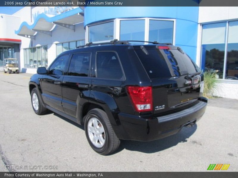 Black / Medium Slate Gray 2006 Jeep Grand Cherokee Laredo 4x4