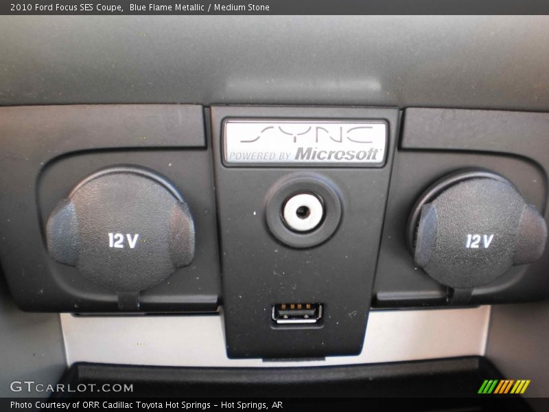 Blue Flame Metallic / Medium Stone 2010 Ford Focus SES Coupe