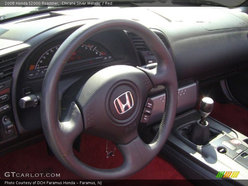 Chicane Silver Metallic / Red 2008 Honda S2000 Roadster