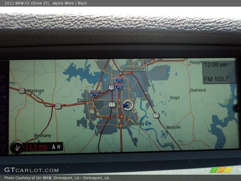 Navigation of 2011 X3 xDrive 35i