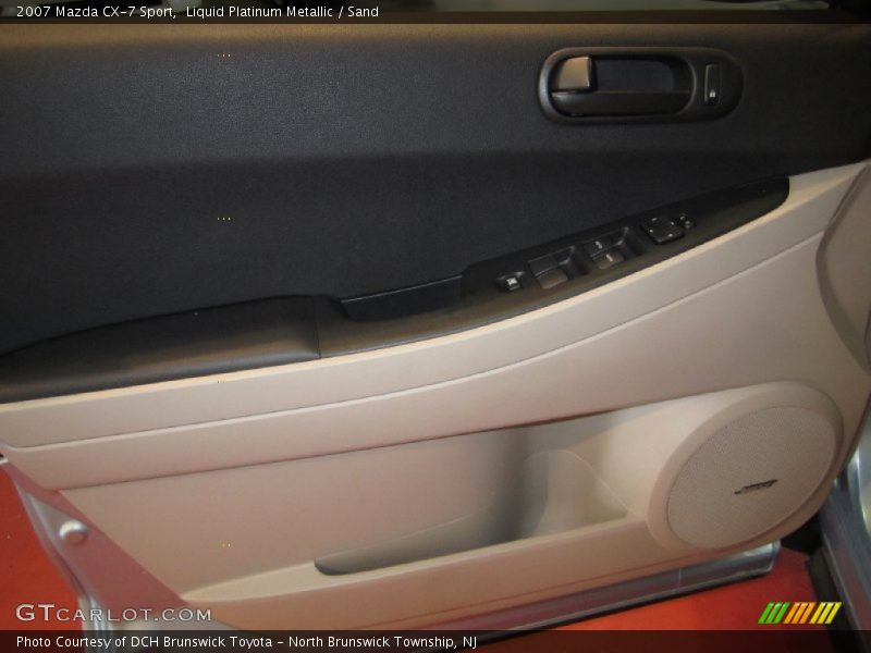 Liquid Platinum Metallic / Sand 2007 Mazda CX-7 Sport