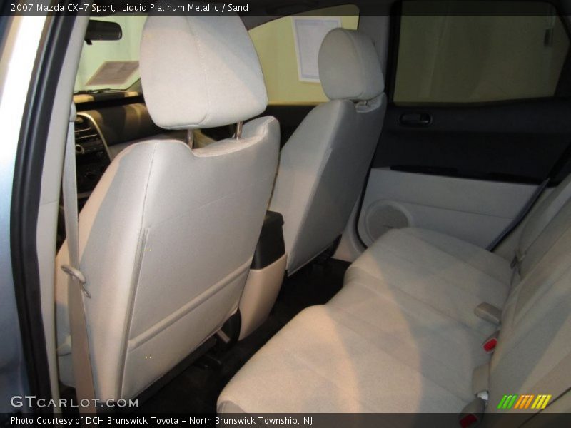 Liquid Platinum Metallic / Sand 2007 Mazda CX-7 Sport