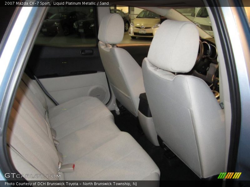 Liquid Platinum Metallic / Sand 2007 Mazda CX-7 Sport