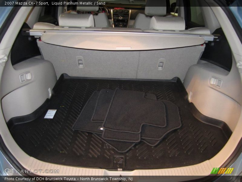 Liquid Platinum Metallic / Sand 2007 Mazda CX-7 Sport