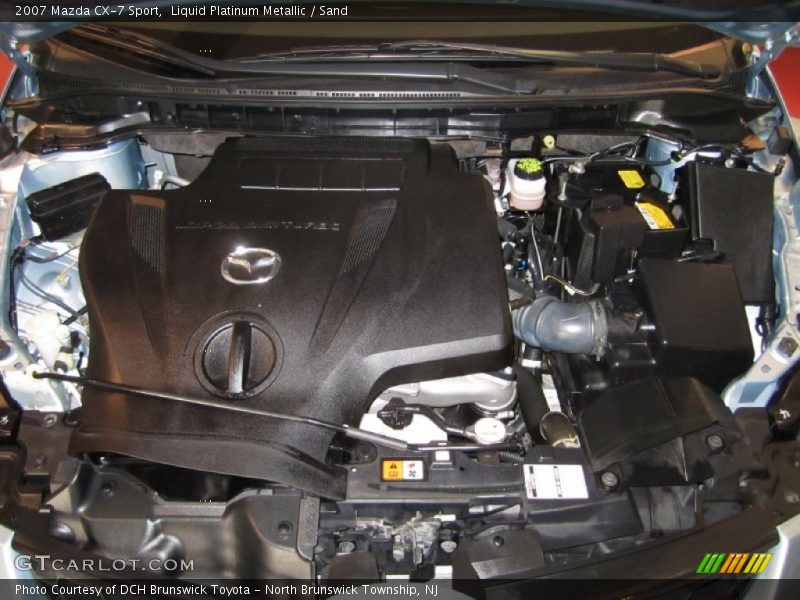 Liquid Platinum Metallic / Sand 2007 Mazda CX-7 Sport