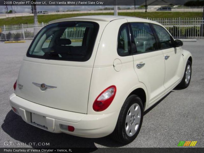 Cool Vanilla White / Pastel Slate Gray 2008 Chrysler PT Cruiser LX